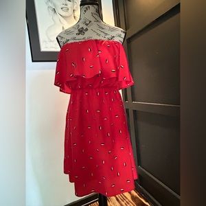 Everly strapless sundress